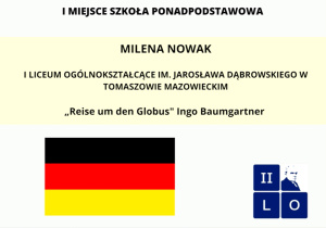 IX Powiatowy Konkurs Recytatorski w Językach Obcych