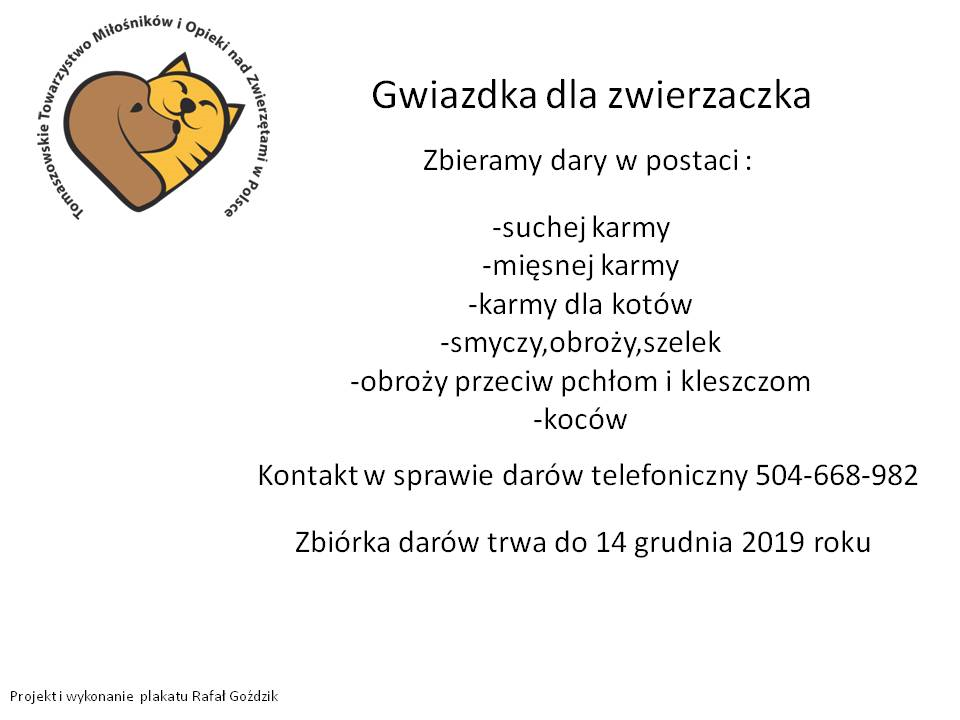 Gwiazdka dla zwierzaka