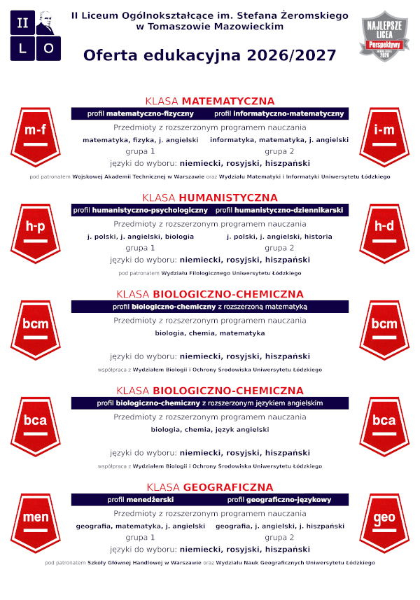Oferta edukacyjna 2026/2027