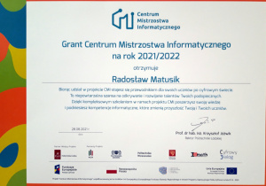 Grant Centrum Mistrzostwa Informatycznego