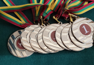 Medale za pierwsze miejsce