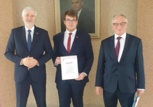 Sukces Pawła Wasickiego w konkursie matematycznym