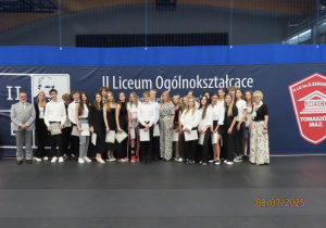 Rozdanie świadectw maturzystom