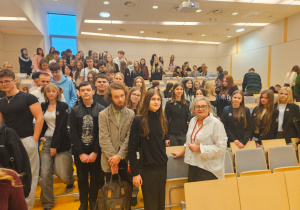 Humaniści na wykładach na polonistyce UŁ