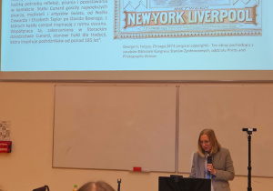 Humaniści na wykładach na polonistyce UŁ