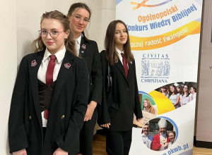 Maria Mucha w finale konkursu biblijnego