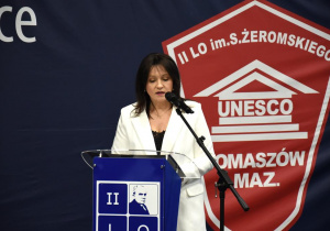 Uroczystość zakończenia roku szkolnego dla klas czwartych