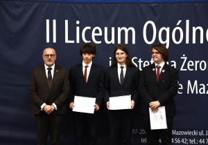 Uroczystość zakończenia roku szkolnego dla klas czwartych