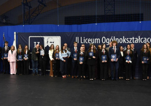 Uroczystość zakończenia roku szkolnego dla klas czwartych