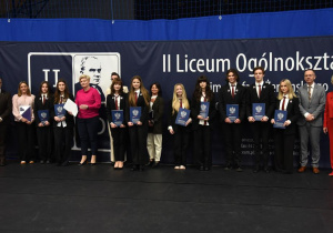 Uroczystość zakończenia roku szkolnego dla klas czwartych