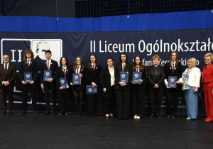 Uroczystość zakończenia roku szkolnego dla klas czwartych