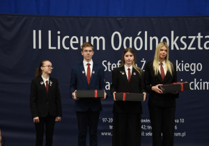 Uroczystość zakończenia roku szkolnego dla klas czwartych