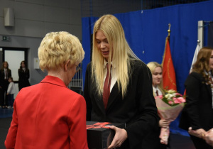 Uroczystość zakończenia roku szkolnego dla klas czwartych