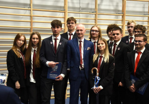 Uroczystość zakończenia roku szkolnego dla klas czwartych