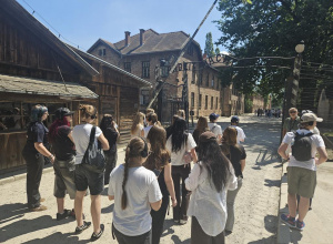 Z wizytą w szczególnym Miejscu Pamięci